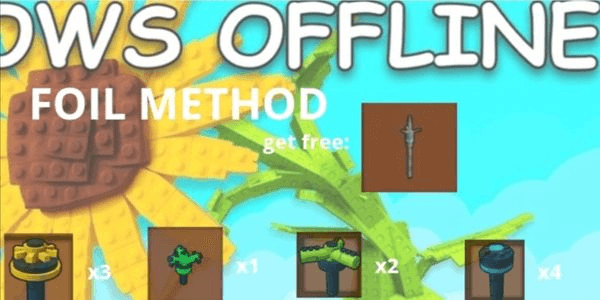 Gambar Product Foil Method|Grow A Garden