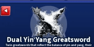 Dual Yin Yang Greatsword