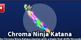 Gambar Product Chroma Ninja Katana