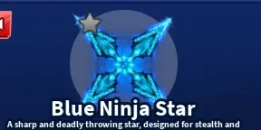 Blue Ninja Star