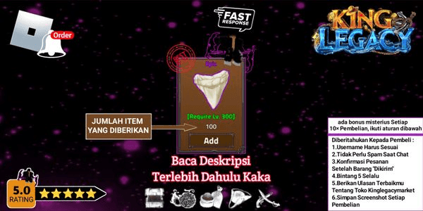 Gambar Product "Shark's Canine"