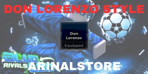 Gambar Product Blue Lock Rivals Account - Don Lorenzo Style