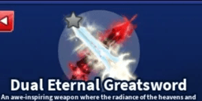 Dual Eternal Greatsword