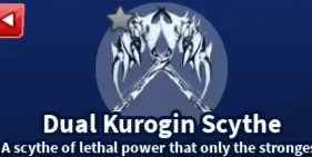 Dual Kurogin Scythe