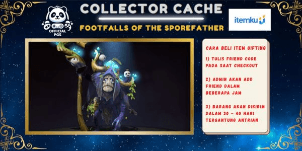 Gambar Product Footfalls of the Sporefather (Witch Doctor Set Nemestice Collector's Cache)