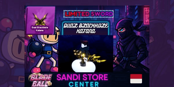Gambar Product Dual Blackhole Katana