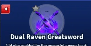 Dual Raven Greatsword