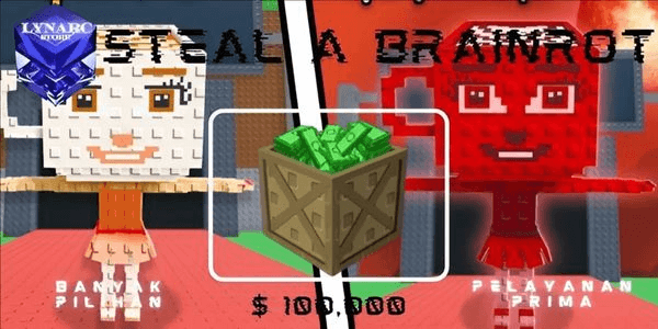 Gambar Product $100,000 Money - Steal A Brainrot