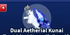 Dual Aetherial Kunai