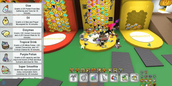 Gambar Product RED HIVE LVL 18 WITH RED SCYTHE DIGITAL BEE (RICH IN GROW A GARDEN WITH1 CANDY BLOSSOM TREE)