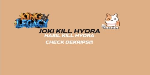 Gambar Product Joki Kill Hydra (KING LEGACY)
