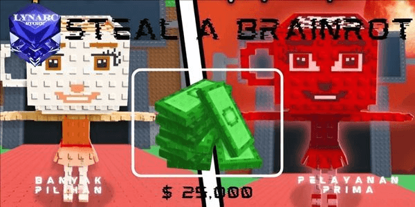 Gambar Product $25,000 Money - Steal A Brainrot