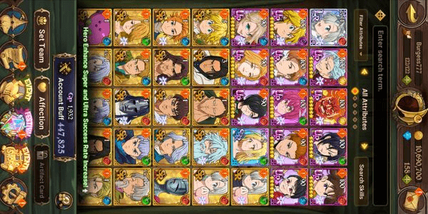 Gambar Product Cheap Seven Deadly Sins Account Part. 12