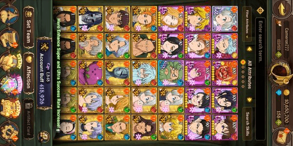 Gambar Product Cheap Seven Deadly Sins Account Part. 08