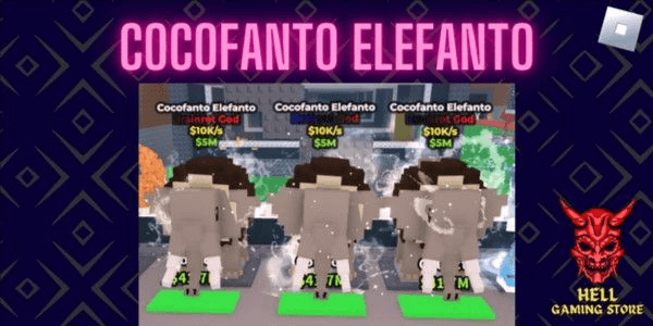 Gambar Product Cocofanto Elefento (Brainrot God) - Steal A Brainrot