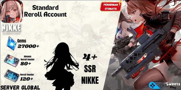 Gambar Product [GLOBAL] Goddess Of Victory: Nikke Standard Starter Reroll Account