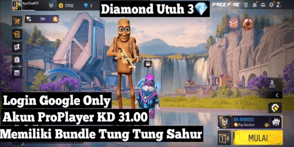 Gambar Product Newbie Level 20 Safe & Trusted 100% Free Fire Account