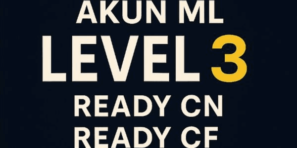 Gambar Product Akun level 3 siap pakai