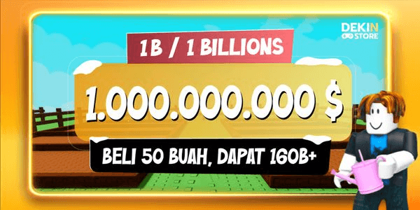 Gambar Product 1B Coins | Grow a Garden