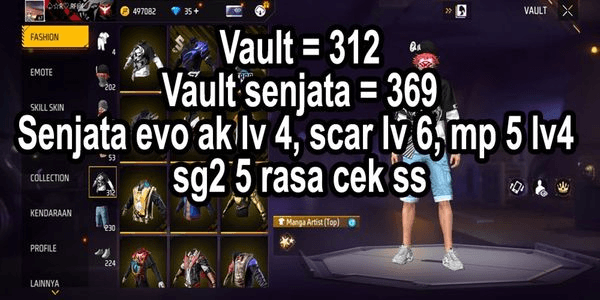 Gambar Product  #2 FREEFIRE ACCOUNT AS PICTURE
