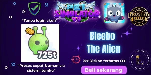Gambar Product Rainbow Shiny Bleebo The Alien