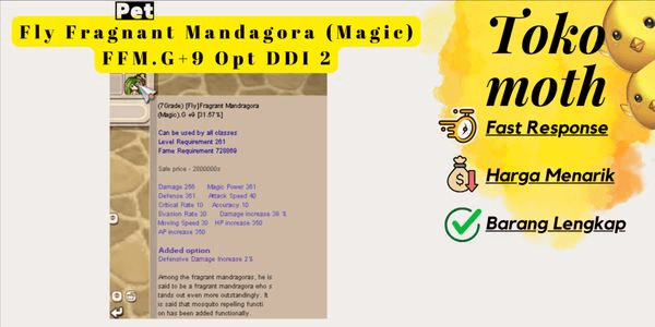 Gambar Product Fly Fragrant Mandagora (Magic) FFM.G+9 Opt DDI 2