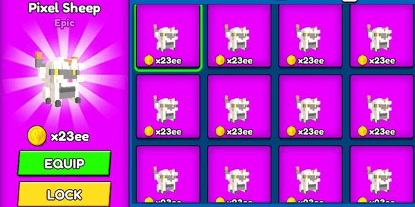 Gambar Product Climb and Jump Tower - Pixel Sheep (X23ee) Top World Pet (Via trade)