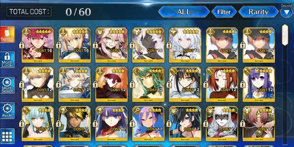 Gambar Product [NA][Starter] Muramasa + Koyanskaya + Arjuna Alter + Lady Avalon