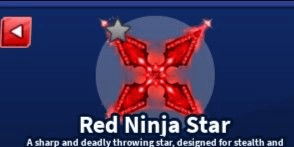 Gambar Product Red Ninja Star