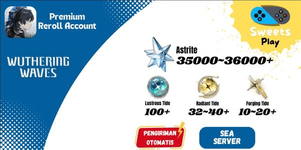 Gambar Product [SEA] Wuthering Waves Premium Reroll Account