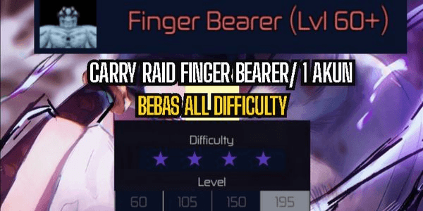 Gambar Product JUJUTSU INFINITE - CARRY FINGER BEARER RAID