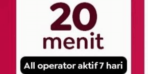 Gambar Product Nelpon++ ke Operator Lain 20 Menit