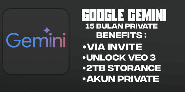 Gambar Product Gemini Pro + Google Drive 2TB
