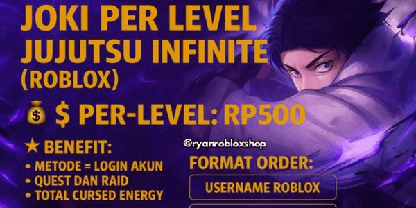 Gambar Product JOKI ACCOUNT - JUJUTSU INFINITE