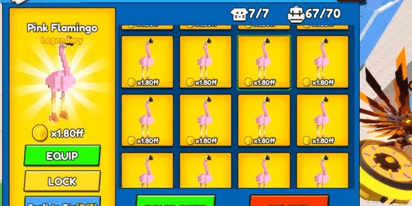 Gambar Product "Climb and Jump Tower - Pink Flamingo (×1.80ff) Top World Pet (Via trade)"