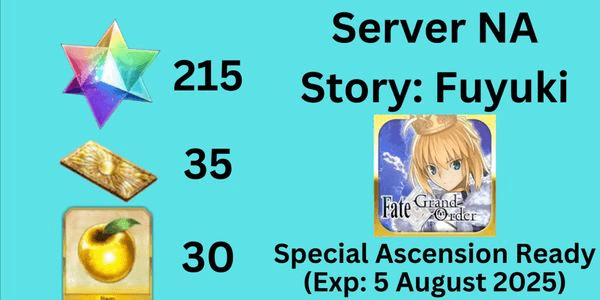 Gambar Product [NA] Starter Account / Starter Quartz Account / SQ Account / Saint Quartz Account + Special Ascension