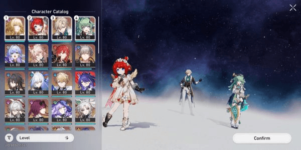 Gambar Product ACCOUNT 20 SSR + 9 LC + BUILD CHARACTER