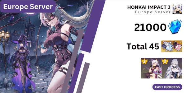 Gambar Product Honkai Impact Gacha Account Legendary Edition