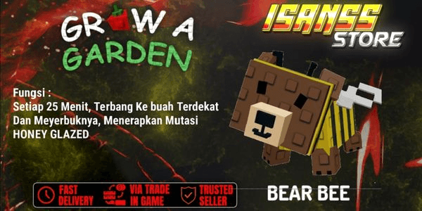 Gambar Product "Bear Bee[Legendary]-Grow A Garden"