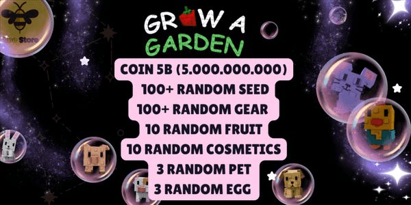 Gambar Product Account Starter - Grow a Garden