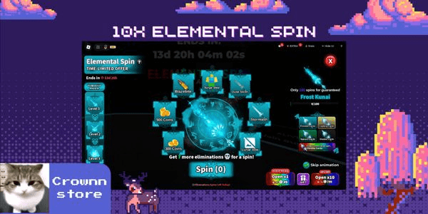Gambar Product "10 Elemental Spins"