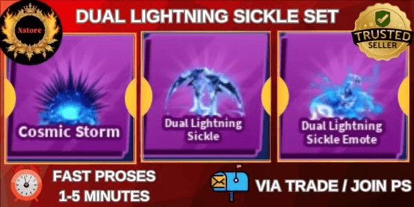 Gambar Product Dual Lightning Sickle set
