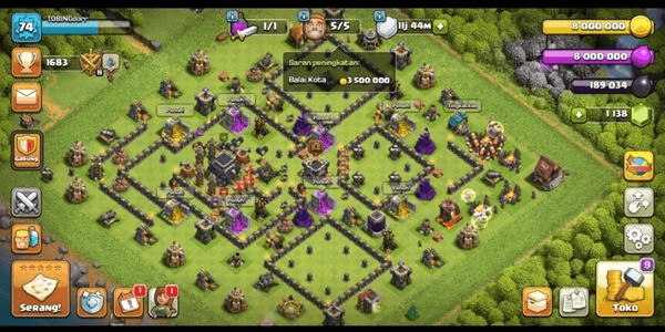 Gambar Product Town Hall 9 CHEAP & SAFE