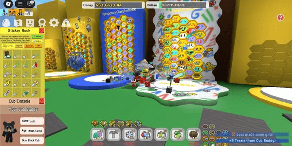 Gambar Product ACCOUNT BEE SWARM MID GAME