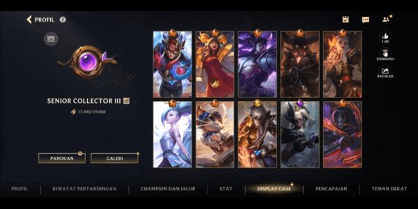 Gambar Product AKUN SUPPORT (RANK MASTER PEAK)