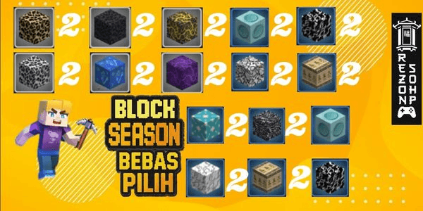 Gambar Product BLOCK SEASON (bebas pilih)