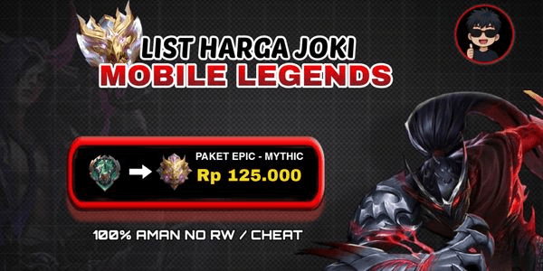Gambar Product Paket Rank Epic 5-Mythic 1