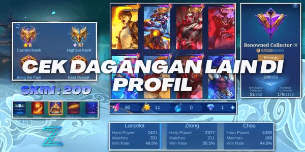 Gambar Product #6 Akun Lelang || Cek Profile Toko