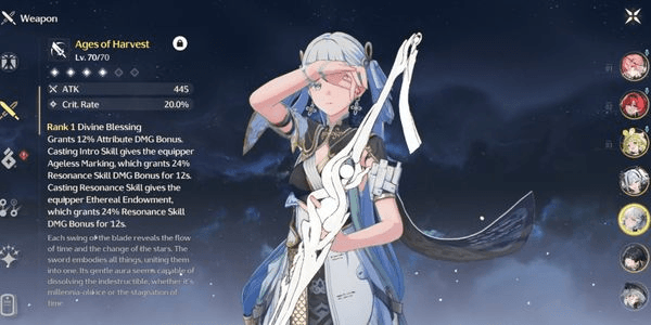 Gambar Product Cartethyia + Jinhsi + Sign + Changli + EOG + Camellya + EOG + Yinlin R1 + Cosmic Ripples + Cantarella + Verina + Blazing UL 55 SERVER SEA