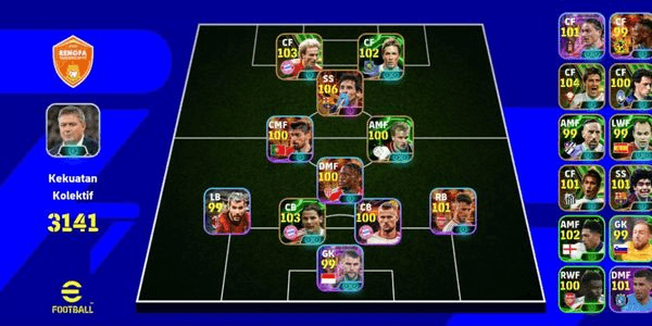 Gambar Product HANDSOME ACCOUNT 21 BOOST READY TO PUSH DIV K. RUMME MESSI 2009 KISS SHOES FT ZAKARIA BERGHAM POTW TOP
